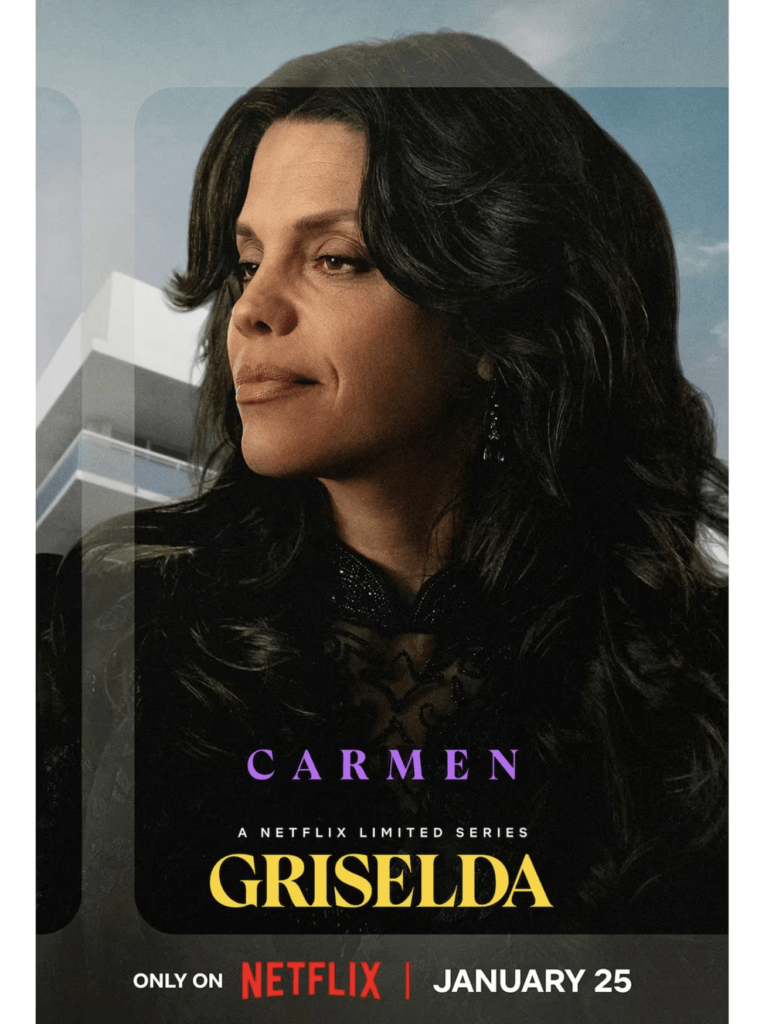 Vanessa Ferlito es Carmen en 'Griselda'